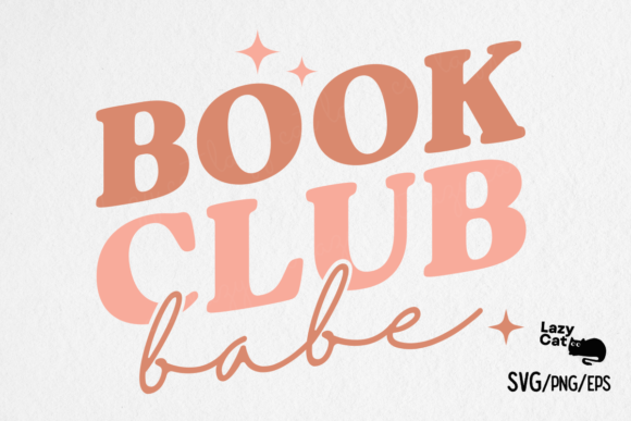 Book Club Babe SVG Design