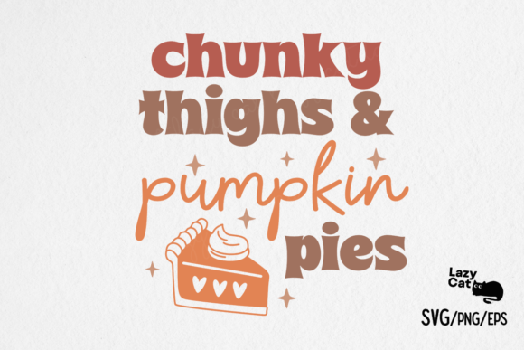 Fall Pumpkin Pies SVG PNG