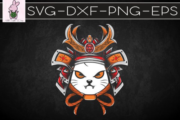 Samurai Cat Warrior