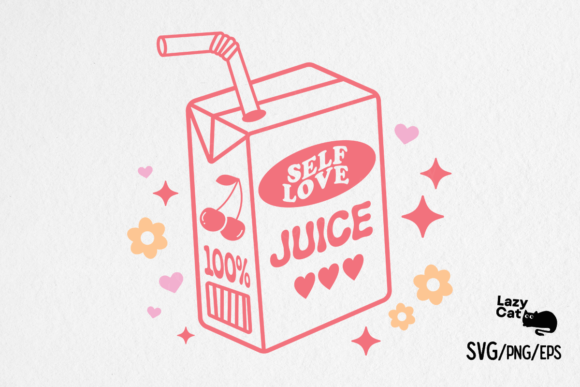 Self Love Juice SVG PNG Design