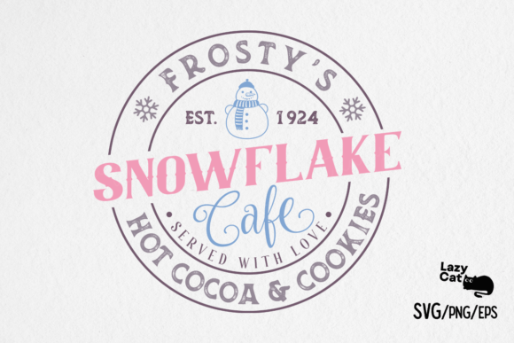 Winter Quotes SVG Snowflake Cafe